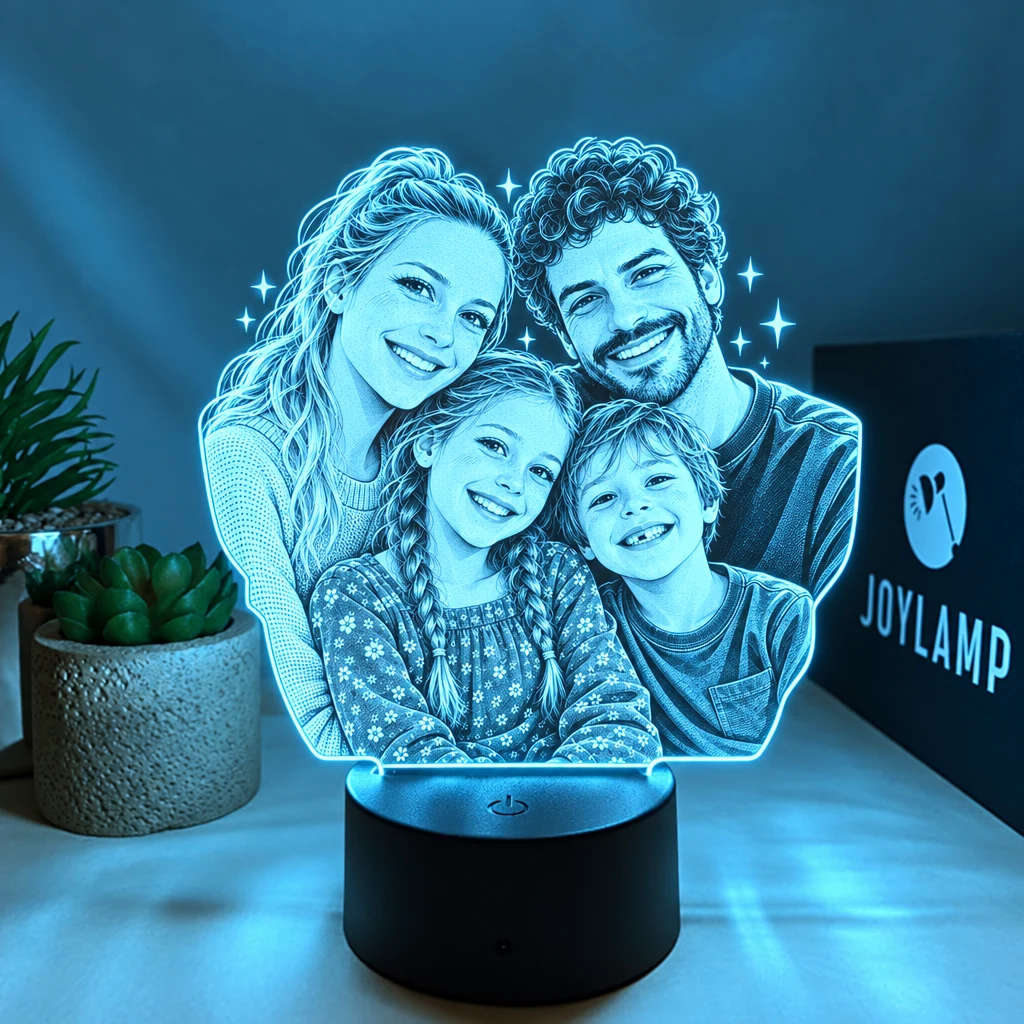 En personlig lampe, Familie