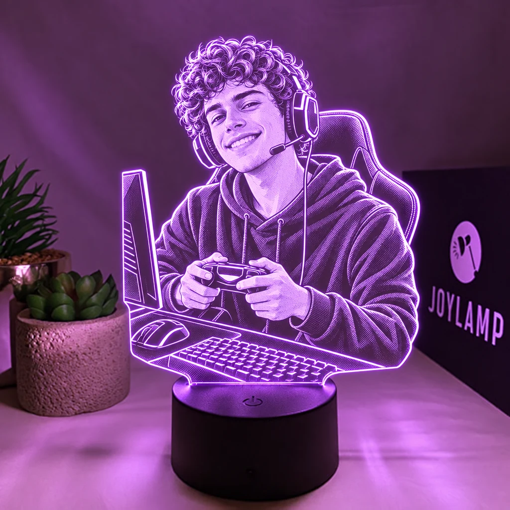 En personlig lampe, Gamer