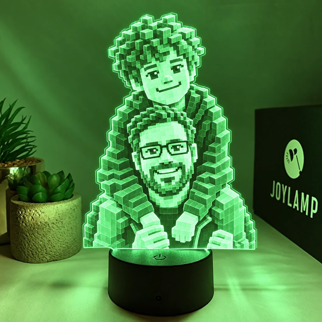 Lampada personalizzata: Voxel
