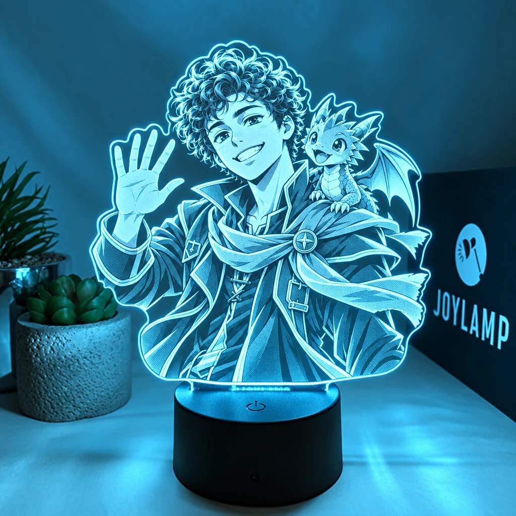 A custom Anime lamp