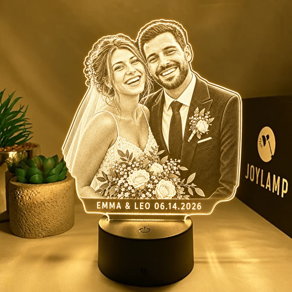 A custom Wedding lamp
