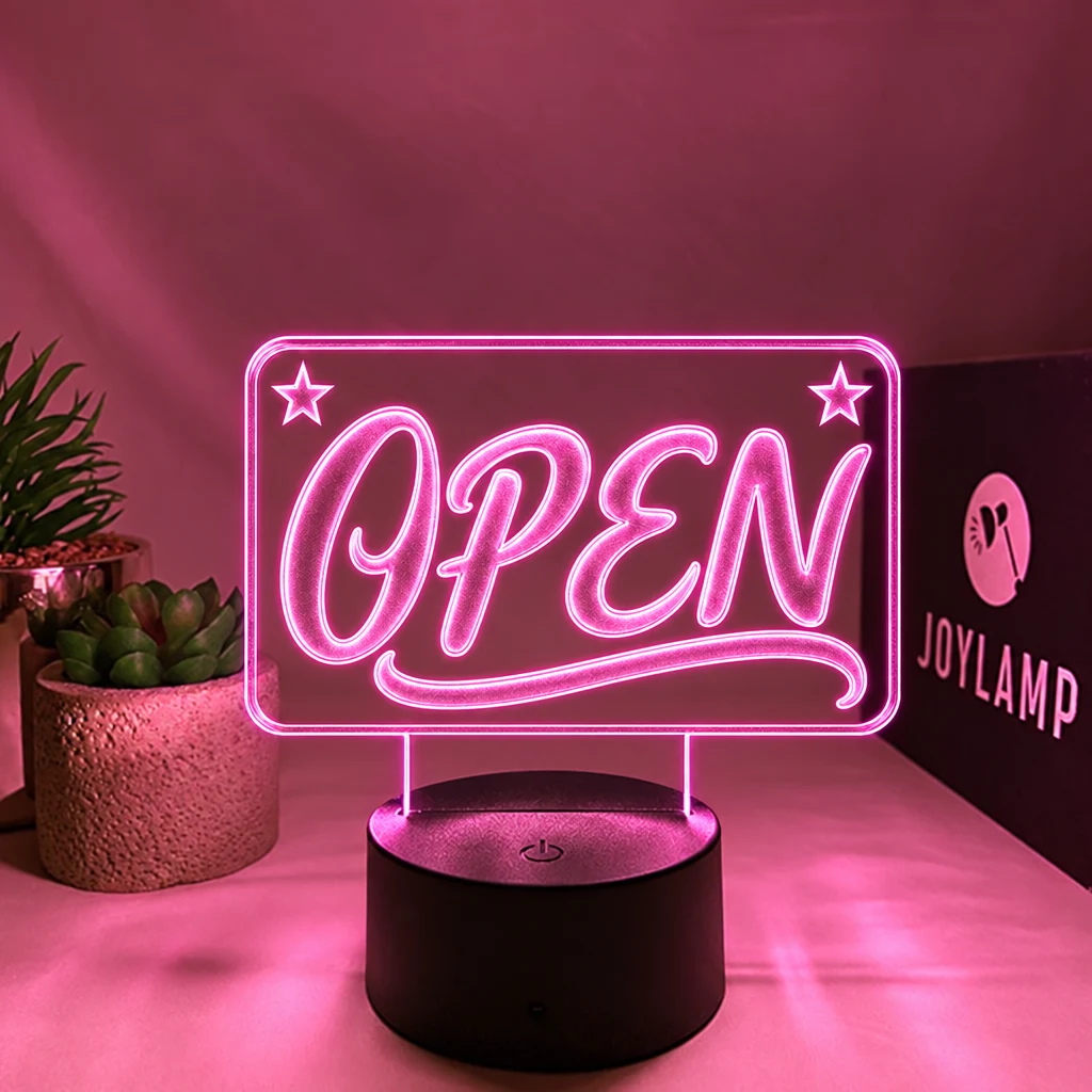 Personalizowana lampa, kolekcja Szyld