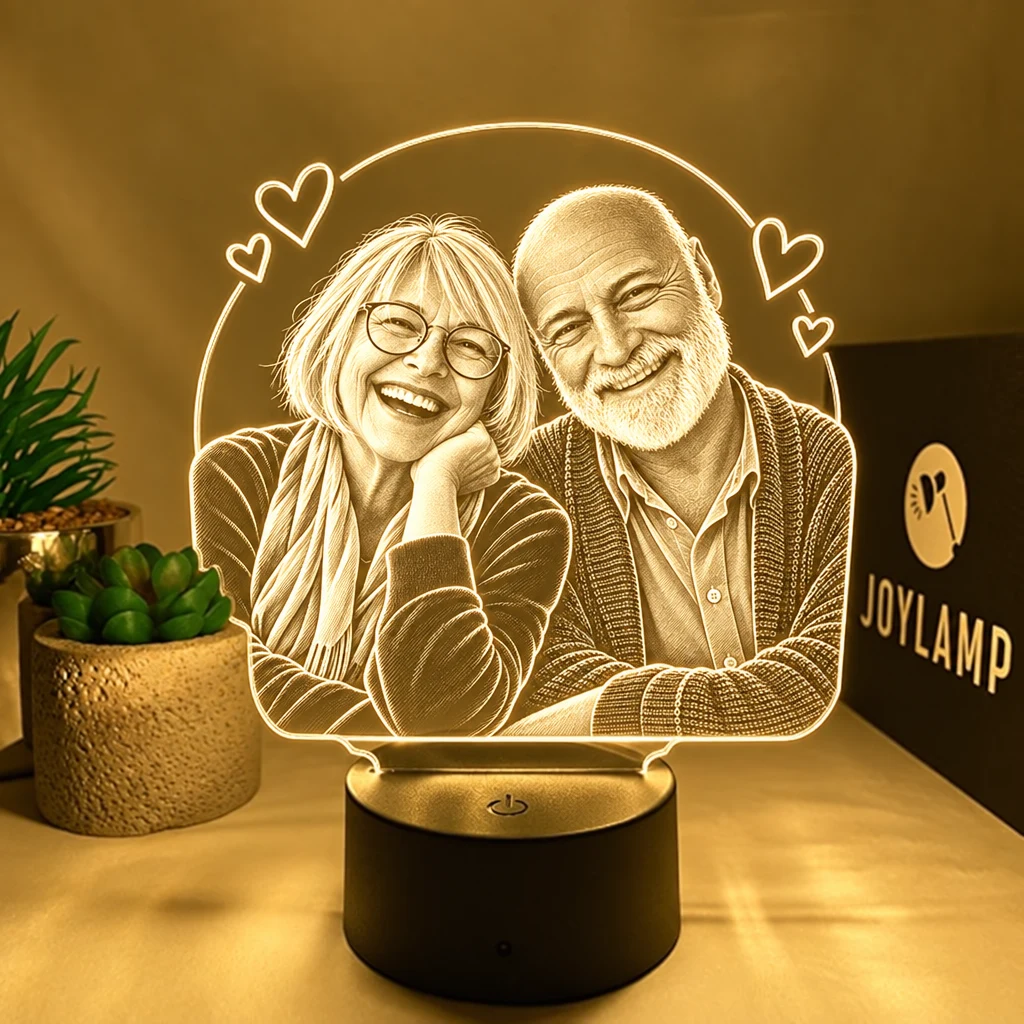 Lampada personalizzata: Line art