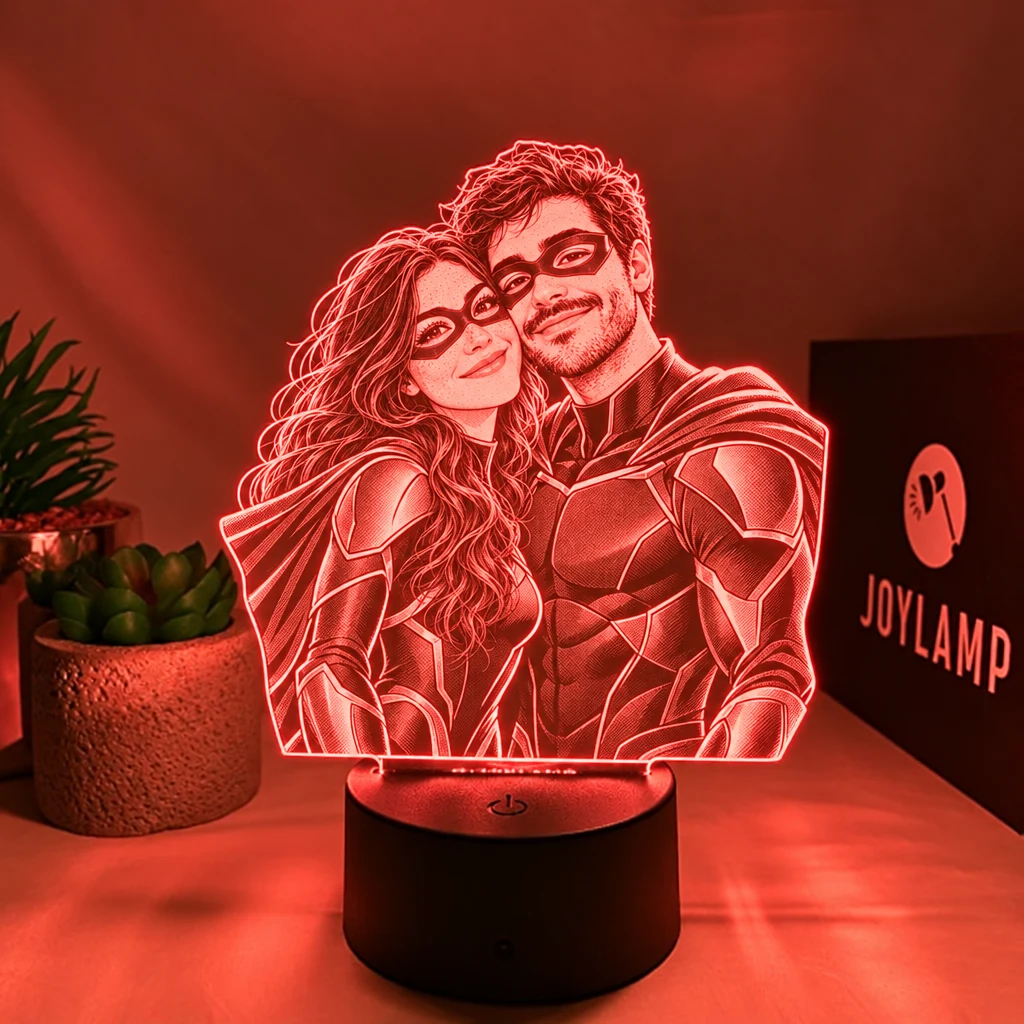 En personlig lampe, Superhelt