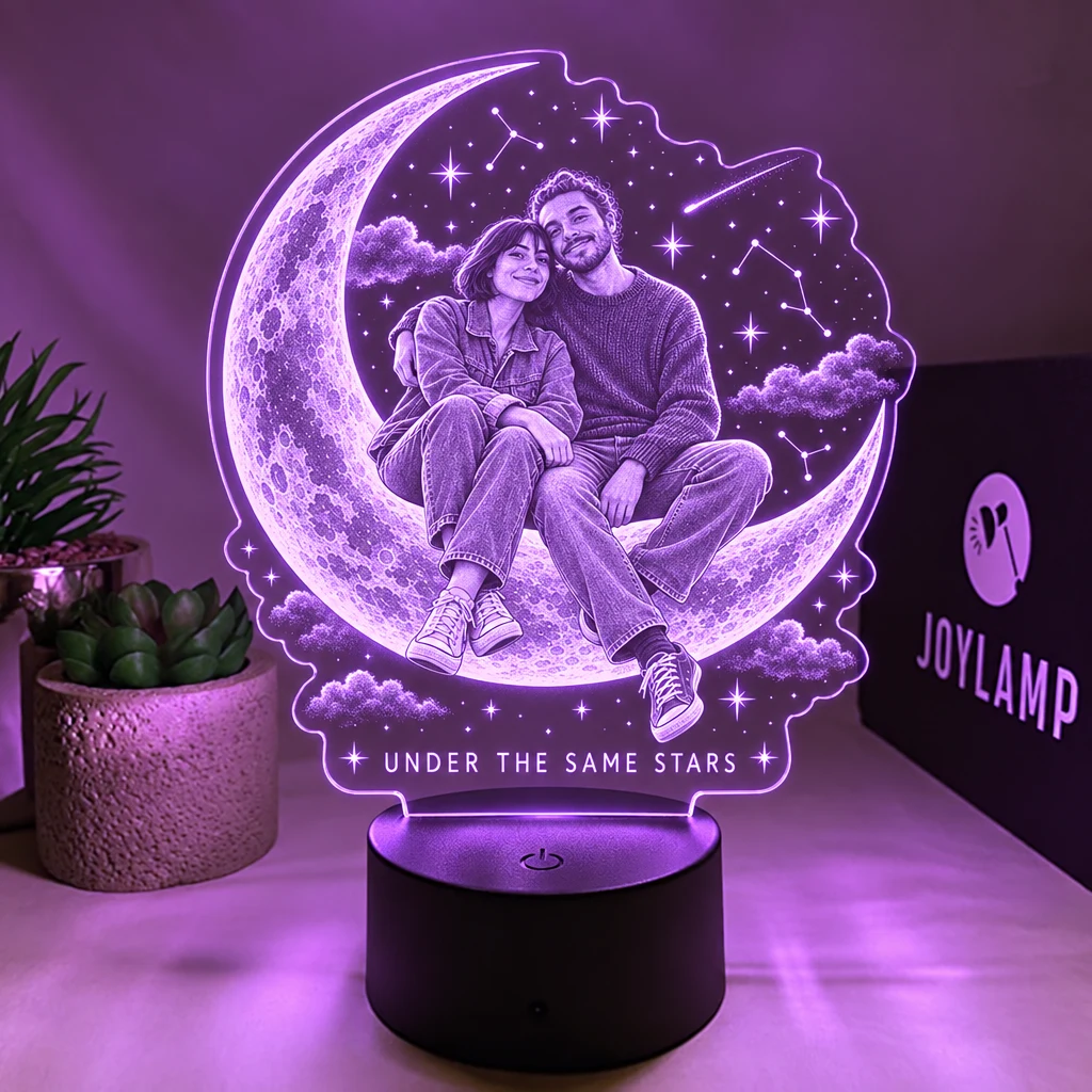 A custom Night sky lamp